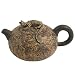 Marbleized Brown Lizard Chinese Yixing Clay Teapot 10 ounces