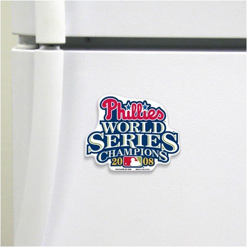 Buy Philadelphia Phillies 2008 World Series Champions 2 1 4 x 3 High Definition Magnet by Football Fanatics