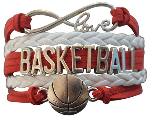 Basketball Bracelet- Charm Bracelet- Basketball Jewelry For Girls- Perfect Basketball Gift