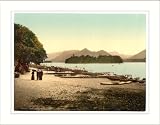 On Derwentwater boat landing Lake District England, c. 1890s, (S)
Library Image