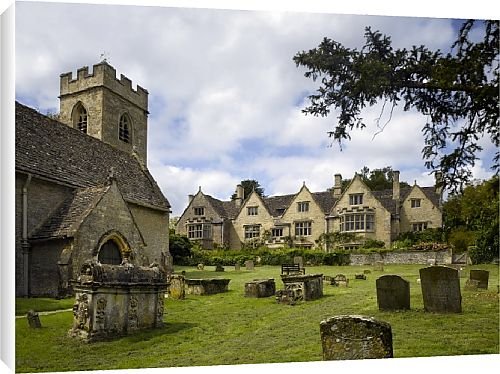 Canvas Prints of Asthall Manor from Country Life Canvas Prints of Asthall Manor from Country Life