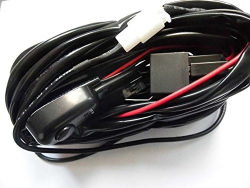 CrawlBright CBWH2 Wire Harness for Light Pods with Relay, Switch, and DT Connectors - Designed for 2 Light Pods or Bars