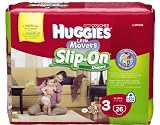 Huggies Little Movers Slip-On Diapers Jumbo Pack - Size 3 26ct.