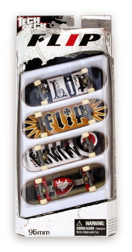 Tech Deck 96MM Fingerboards 4 Pack (Styles may vary)