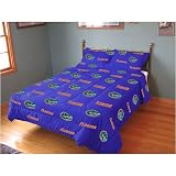 Florida Gators NCAA Comforter Set (Rotary-Solid)