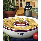 New England Patriots Ceramic Chip and Dip Set
