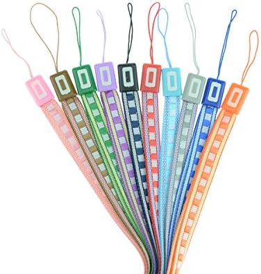 Eyecatching 10pcs Colorful Long Nylon Neck Strap Band Lanyard for Camera /Cell Phone/ Ipod/ Mp3/ Mp4 /Psp/usb Flash Drive/ Id Card Badge and Other Electronic Devices