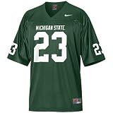 Nike Michigan State Spartans #23 Green Replica Football Jersey