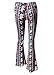 Wink Gal Women Bell Bottom Printed Boho Flare Long Yoga Wide Leg Pants