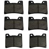 1990-1999 Yamaha FZR 600 Kevlar Carbon Front & Rear Brake Pads by Volar Motorsport
