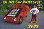 26 Art Car Postcards