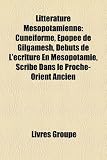 Litterature Mesopotamienne: Cuneiforme, Epopee de Gilgamesh, Debuts de L'Ecriture En Mesopotamie, Scribe Dans Le Proche-Orient Ancien