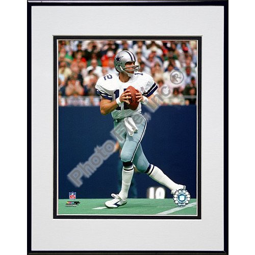 Photo File Dallas Cowboys Roger Staubach Framed Photo
