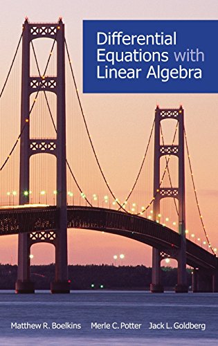 differential equations with linear algebra
