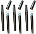 Pen Pepper Spray with UV Dye - Black - 3 Pack