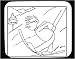 Mouse Pad with man, 
