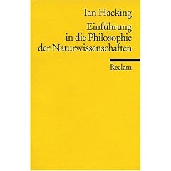 Einf�hrung in die Philosophie der Naturwissenschaften