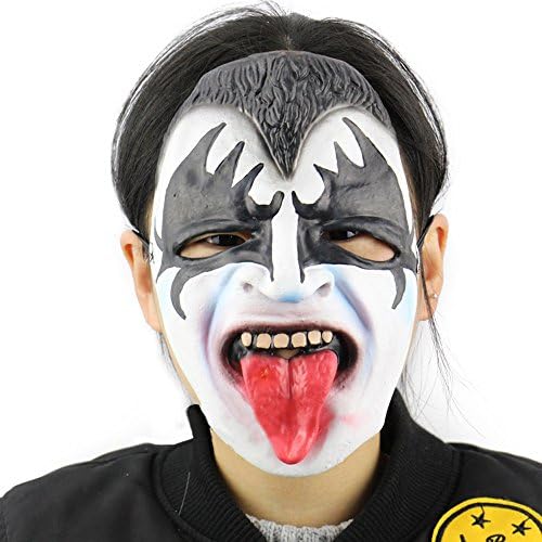 Roselegends Halloween Costume Funny Gost Face Mask