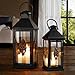 Medium 19 in. Metal European-style Hanging Candle Lantern Product