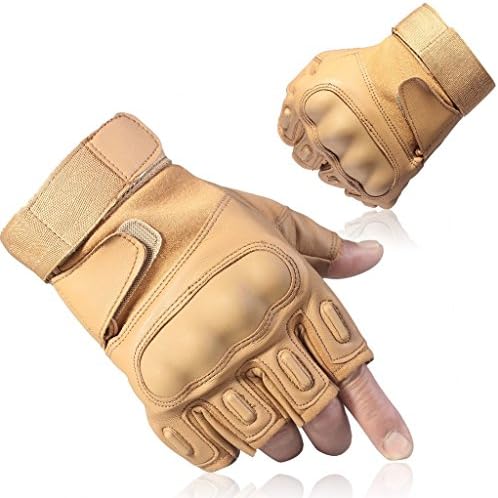 GOWINGLD Outdoor Sports Half Fingerless Riding Military Tactical Airsoft Hunting Armed Protection Gloves