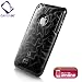 CAPDASE iPhone 3G & 3GS Karapace Protective Case with Screen Guard Crystal Clear: Silki, Black プロテクティブ ハードリアカバー シルキー （クリスタル・クリアー 液晶保護シート 付き） ブラック KPIH3G-2101