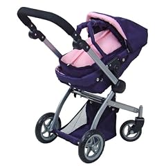 KNORRTOYS.COM 90294 - Puppenkombi twenty4 blau Princess mit Krone