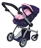 KNORRTOYS.COM 90294 - Puppenkombi twenty4 blau Princess mit Krone