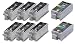 8 PK: (6) PGI-35 Black & (2) CLI-36 Color - Compatible Brand Ink