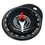 Brunton  Key Ring Compass black