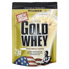 Weider Proteinpulver Gold Whey, Stracciatella, 2000 g
