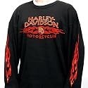 Harley-Davidson&reg; Black Solid Heat Long-Sleeve Thermal R733258030