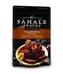Sahale Snacks, Nut Blend, Valdosta Pecans, 4-Ounce Pouches (Pack of 6)