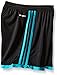 adidas Performance Girls Tastigo 15 Shorts, Black/Shock Green, Large