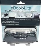 eBook Lite 3 LED Adjustable Light for E-Readers - Graphite (Kindle, Nook, Kobo, Sony)
