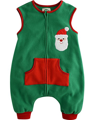 Vaenait Baby Toddler Kids Boys 1-7Y Sleep and Play Blanket Sleepsack X-mas Santa