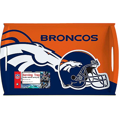 Siskiyou Sports  Denver Broncos NFL Serving Tray