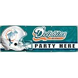 Wincraft Miami Dolphins 2 x 6 Vinyl Banner