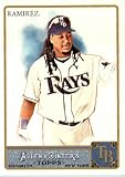 2011 Topps Allen & Ginter Baseball Card # 316 Manny Ramirez SP - Tampa Bay Rays (Short Print) In a Protective Display Case!