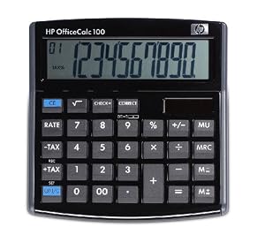 Hewlett Packard Officecalc 100 Desktop Calculator