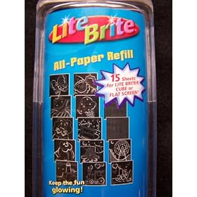 Lite Brite All-Paper Refill Set