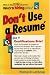 Don t Use a Resume