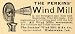 1890 Ad Perkins Antique Regulating Wind Mill Mishawaka Indiana Agricultural Farm - Original Print Ad
