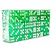 50 or 100 Pack of Bulk Six Sided Dice|D6 Standard 16mm|Great for Board Games, Casino Games & Tabletop RPGs| Green- 100 Count