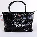 Hello Kitty Handbag Tote Shopping Hand Bag Black