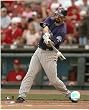Todd Helton Rockies Hitting Ball 8x10 Photo