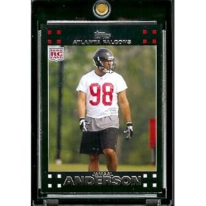 Buy 2007 Topps #352 Jamaal Anderson Rookie Football Card - Mint Condition - Shipped In Protective...