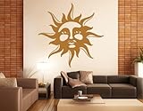 Best Quality Vinyl Wall Sticker Decals - Sun ( Size: 12in x 12in - Color: sage ) - No: 1806
