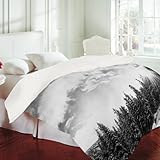 Duvet Cover White Mountain (by DENY Designs)