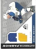 Doug Weight 2007-08 SP Game Used Authentic Fabrics Jersey Card #AFDW St. Louis Blues