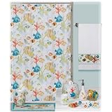 Rainbow Fish Tropical Shower Curtain